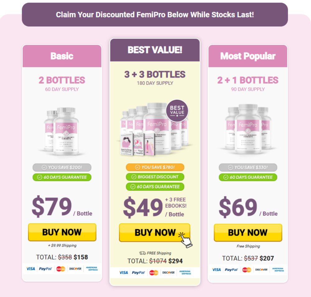 FemiPro Buy